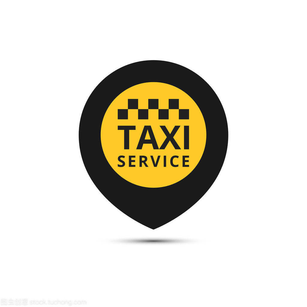出租车与财务咨询的视觉连接 矢量标志设计的巧妙融合